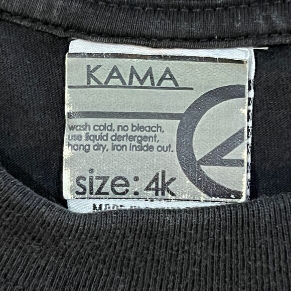 Vintage 90s KAMA 4K Hand Painted Michael Jordan Art Mural Tee Shirt - Men's 4XL - Picture 5 of 8